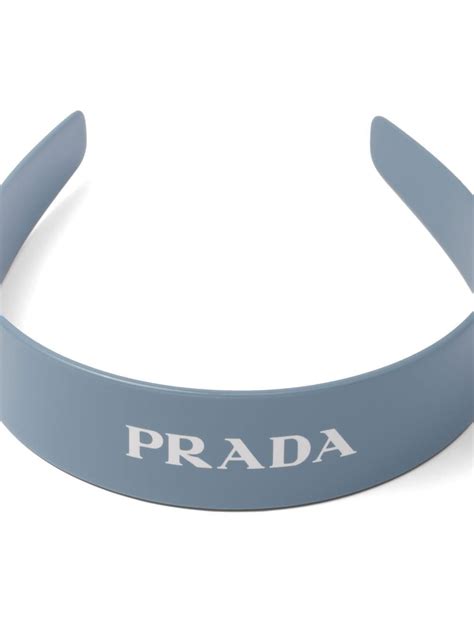 prada headband with logo|Prada headband price.